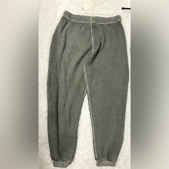 Mate The Label Organic Cotton Waffle Relaxed Jogger - Picture 15 of 17